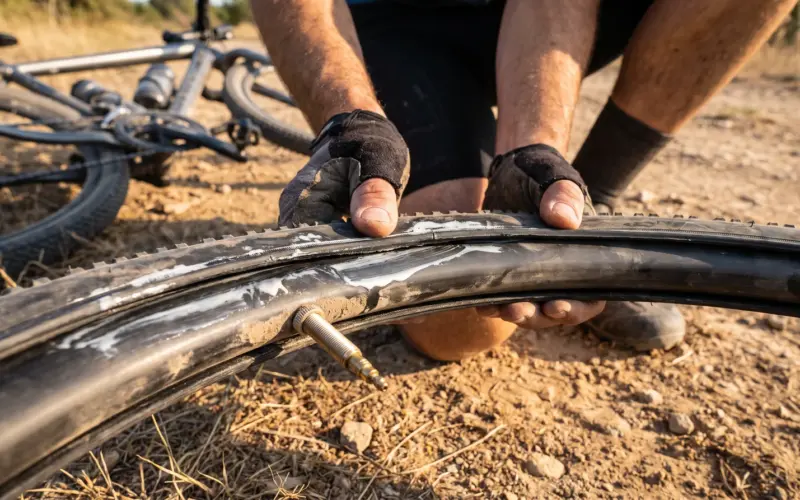 Tubeless não deixa a bike mais rápida sozinha, o que ele muda é o furo