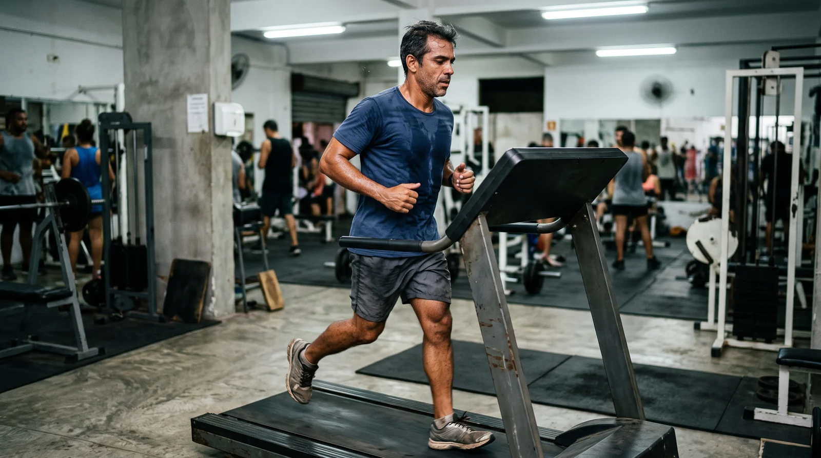 Esteira não é corrida de mentira, mas ela cobra o pedágio em outro lugar