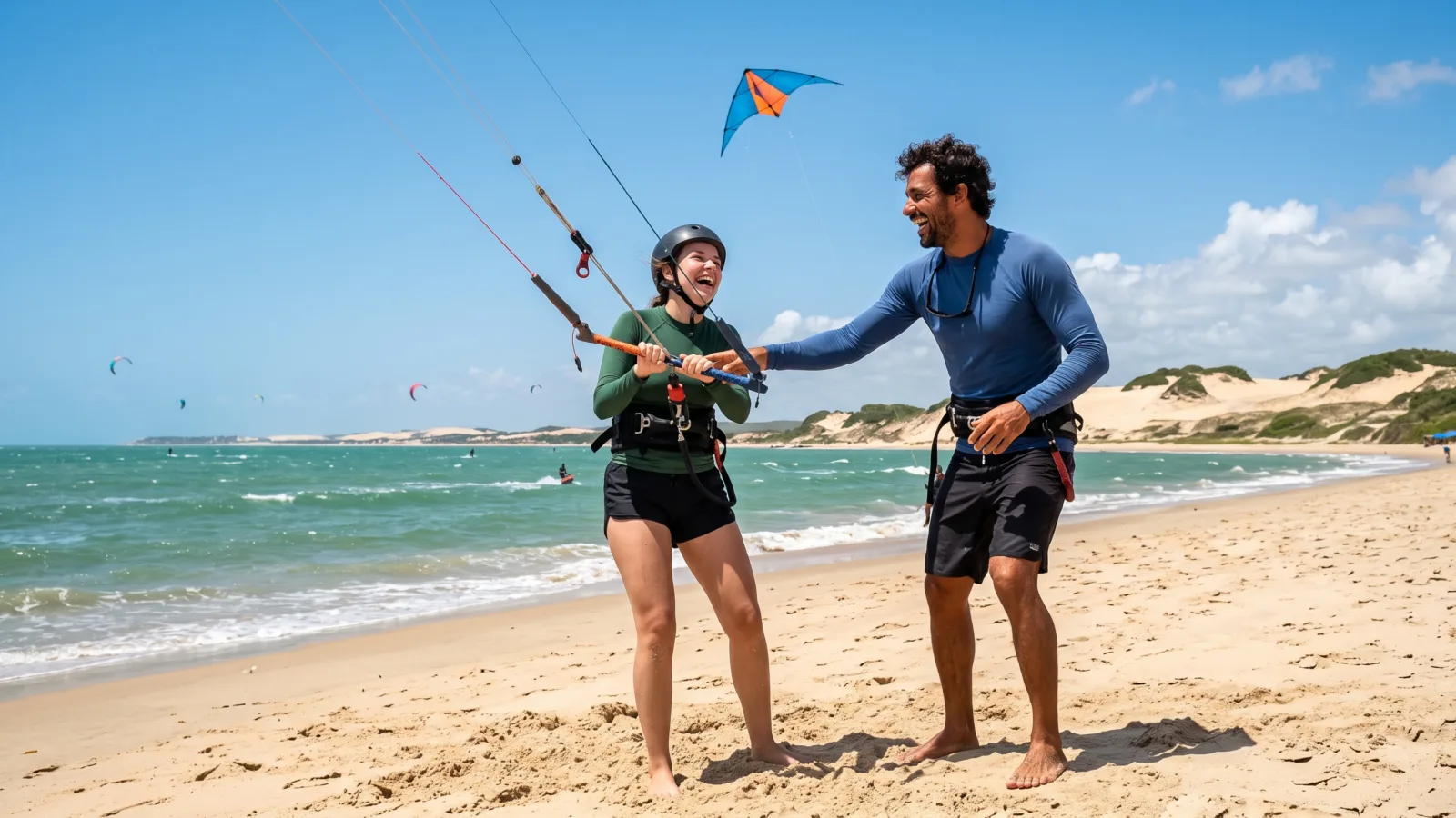 Onde aprender kite no Nordeste: a curadoria com nota de quem velejou lá