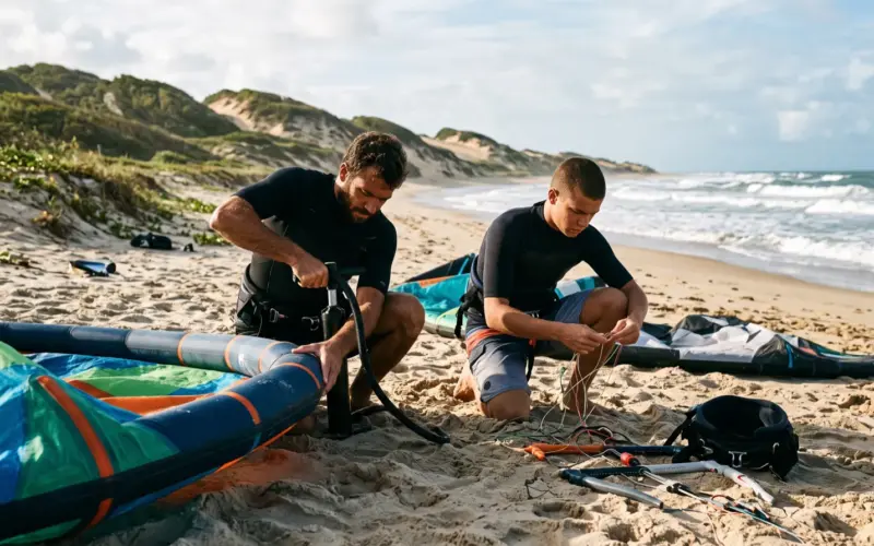 Qual kite comprar depois do curso: resistência primeiro, performance depois