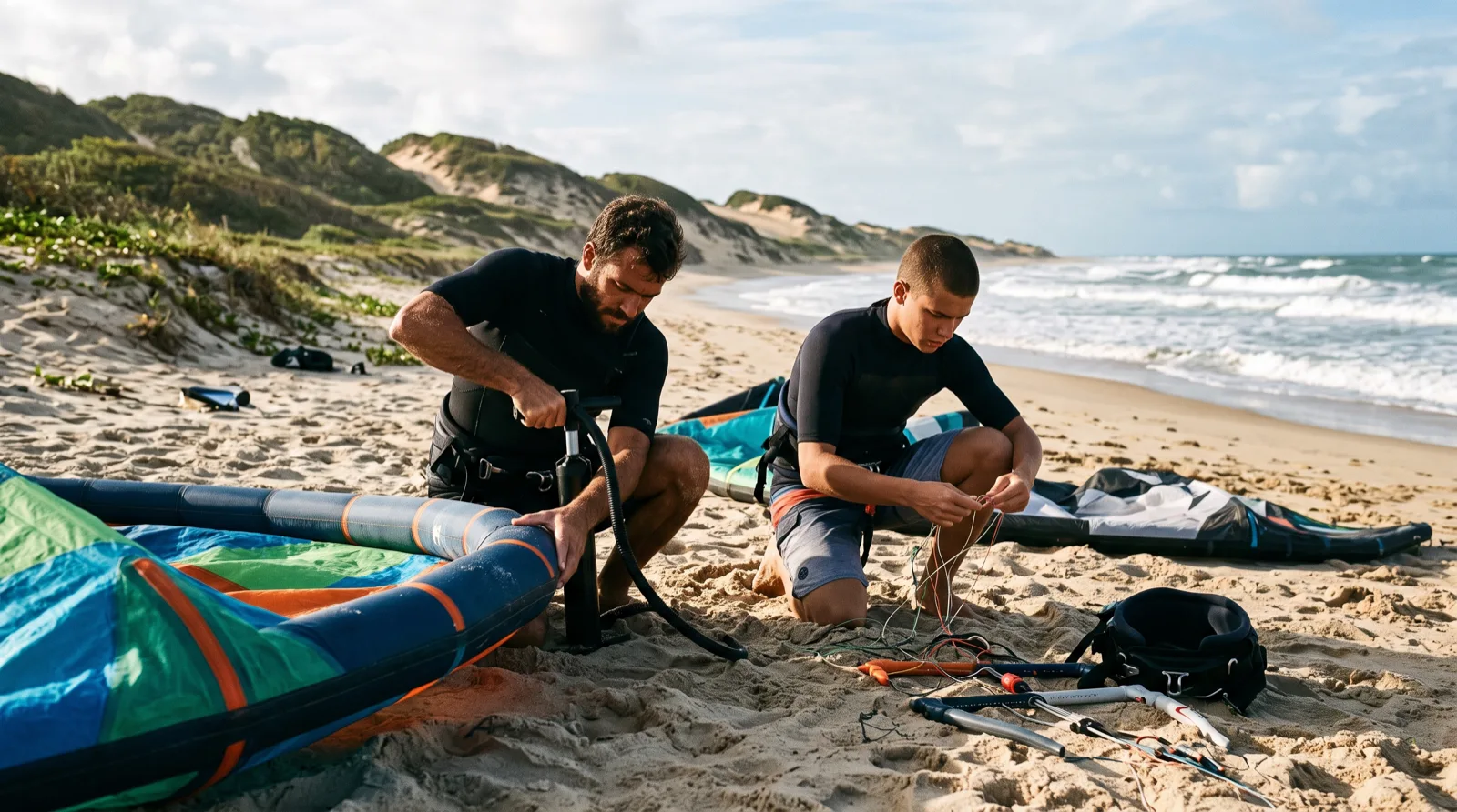 Qual kite comprar depois do curso: resistência primeiro, performance depois