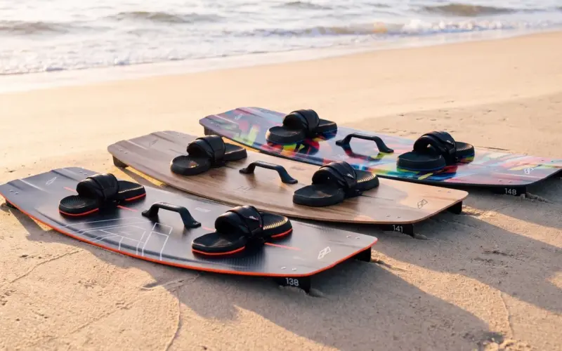 Prancha de kitesurf: o tamanho vem antes da marca