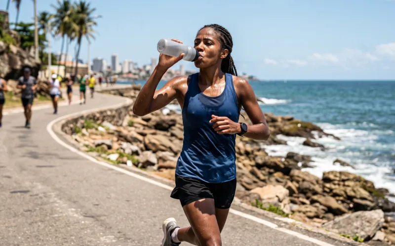O perigo de beber água demais: hiponatremia explicada em 3 minutos