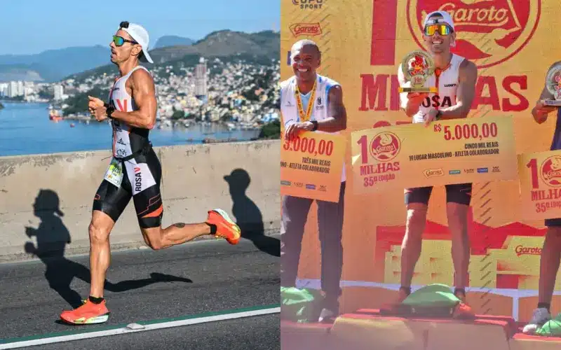 Diogo Gaino quebra a barreira de 1 hora e é bicampeão da Dez Milhas Garoto entre os colaboradores