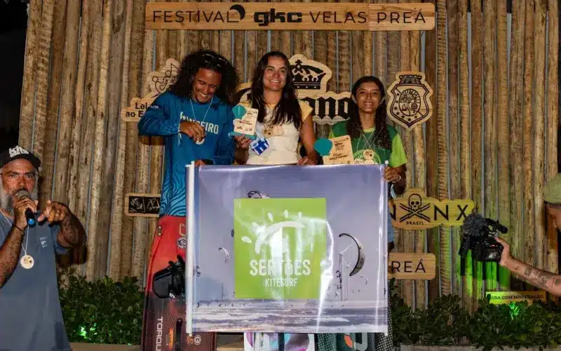 Atleta Rosa V, Gabi Terreiro vence o Desafio Sertões no Preá e garante vaga no Sertões Kitesurf
