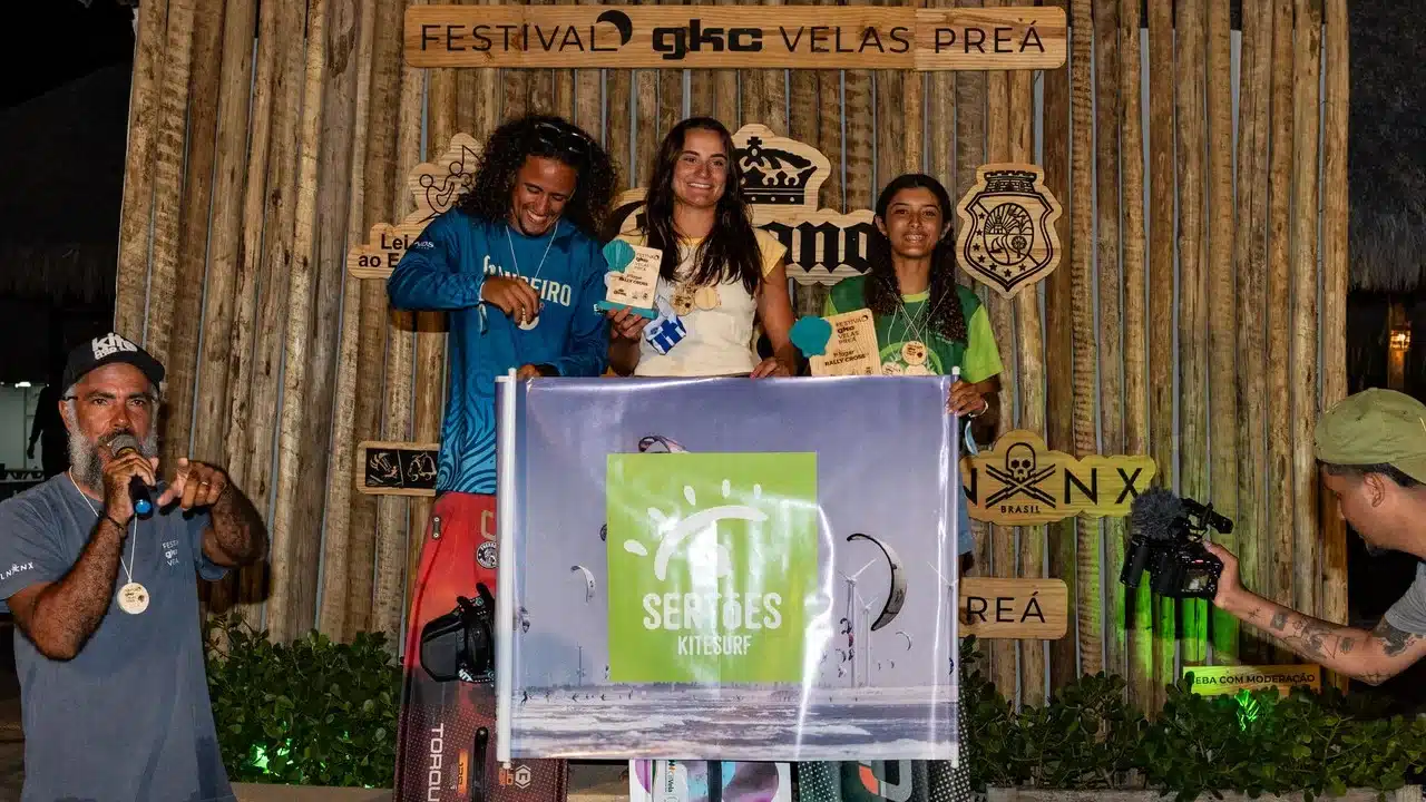 Atleta Rosa V, Gabi Terreiro vence o Desafio Sertões no Preá e garante vaga no Sertões Kitesurf