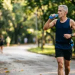 Hidratação depois dos 50: por que a sede avisa tarde e como beber no treino
