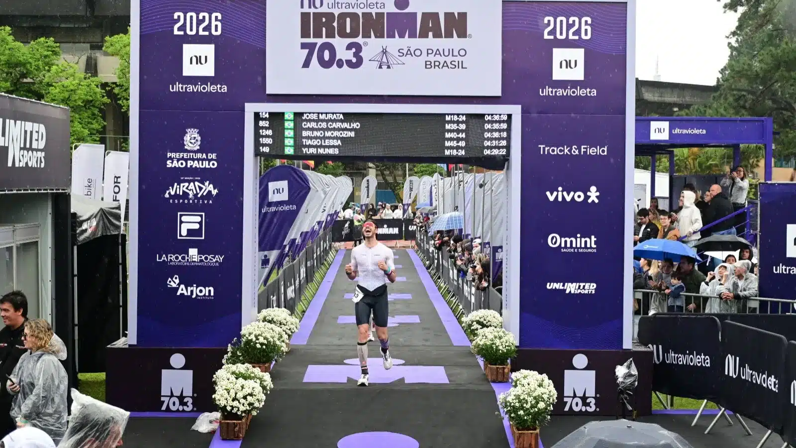 Da terra ao asfalto: Marcos de Pauli estreia no Ironman 70.3 e fecha São Paulo em 4h35