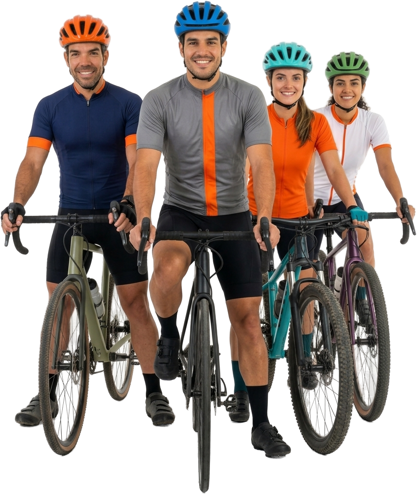 Do amador ao profissional, todo ciclista protege a pele antes do pedal